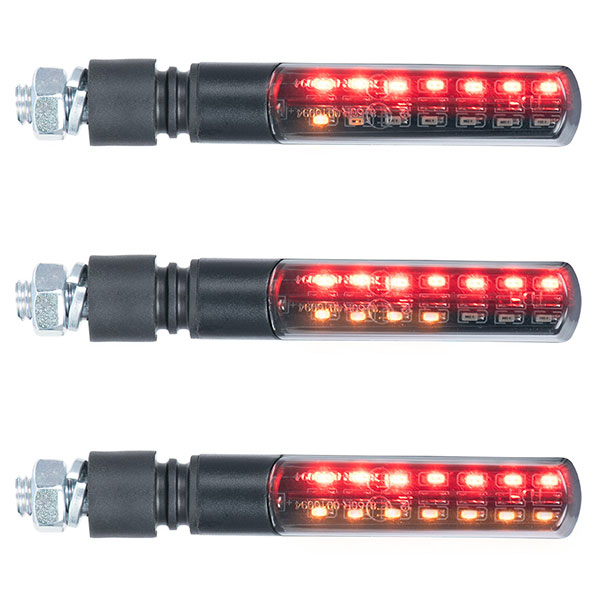 Led status outlet indicator lights