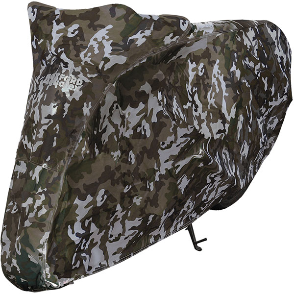thumbnail image 2 of Oxford Aquatex Waterproof Motorcycle Cover – Large (CV204) – Black/Silver 2 of 6