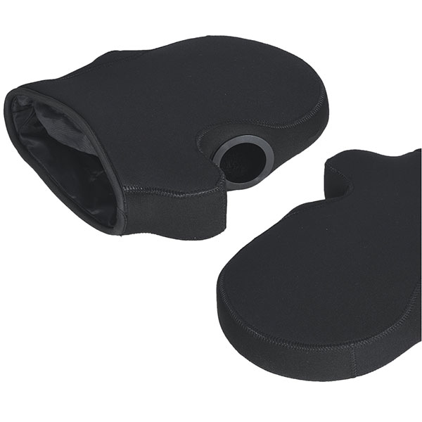 Image of Oxford Bar End Muffs - Black