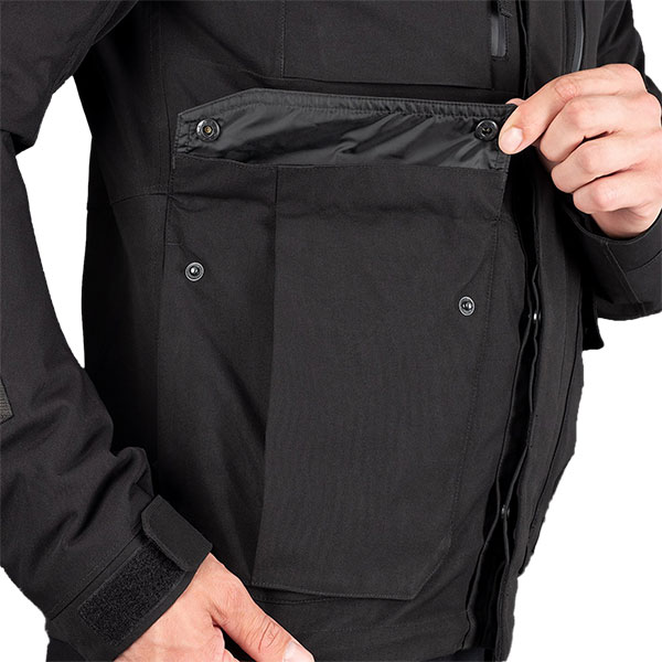 Oxford Barkston D2D Waterproof Textile Jacket - Black - FREE UK DELIVERY