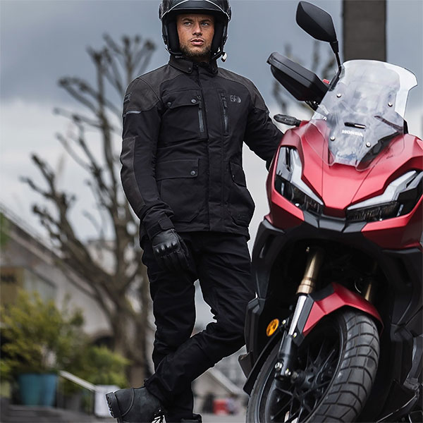 Oxford Barkston D2D Waterproof Textile Jacket Black FREE UK DELIVERY