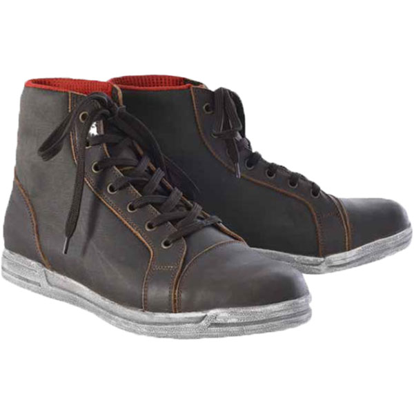 Image of Oxford Jericho High-Top Trainers - Brown