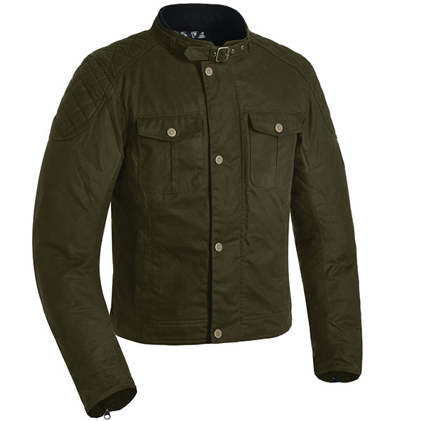 Image of Oxford Holwell 1.0 Wax Textile Jacket - Green