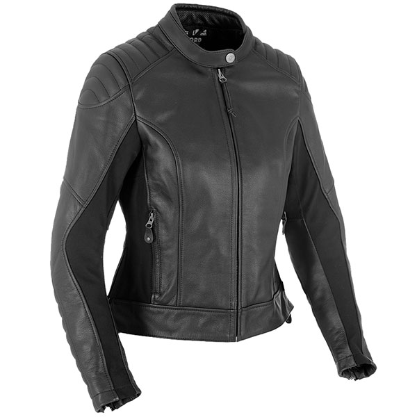 Oxford Ladies Beckley Leather Jacket - Black - FREE UK DELIVERY