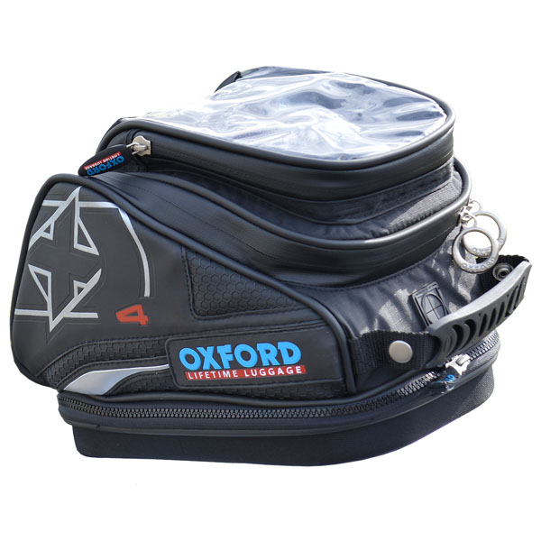 Image of Oxford Lifetime X4 QR Tankbag - Black