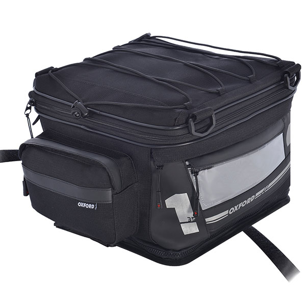 Oxford F1 Tail Pack Large Black FREE UK DELIVERY