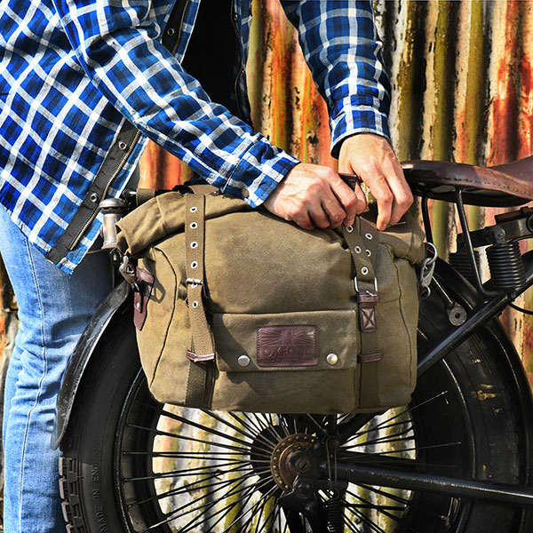 Oxford Heritage 40 Litre Panniers Khaki