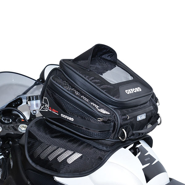 Image of Oxford Lifetime M15R Magnetic Tank Bag - Black