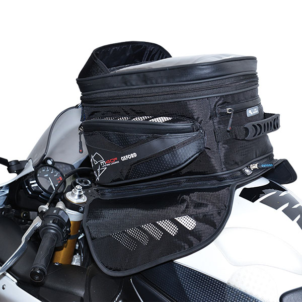 Oxford Lifetime M40R Magnetic Tank Bag Black
