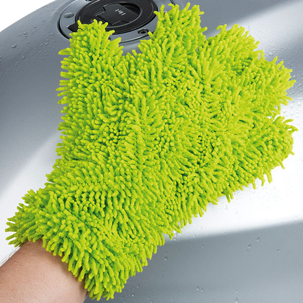 Unique Bargains Dusting Cleaning Gloves Microfiber Mitten For