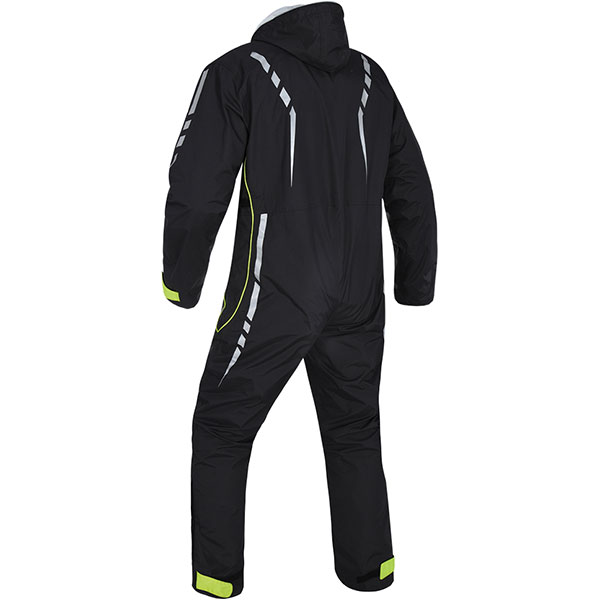Oxford Stormseal Over Suit Black Fluo Yellow FREE UK DELIVERY