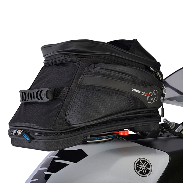 Image of Oxford Lifetime Q20R Quick Release Adventure Tank Bag - Black