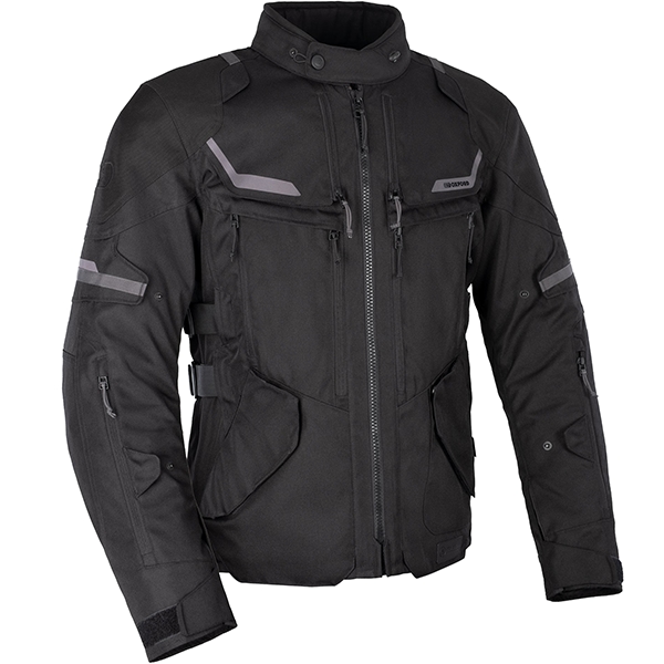 Oxford Rockland Textile Jacket - Black - FREE UK DELIVERY