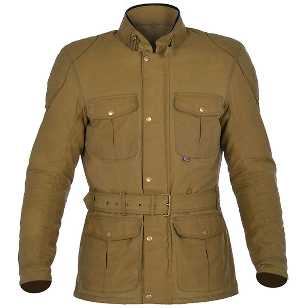 Image of Oxford Bradwell Wax Textile Jacket - Desert Sand