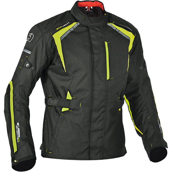Image of Oxford Subway 3.0 Textile Jacket - Black / Fluo Yellow