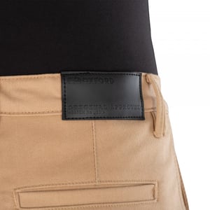 Oxford Jeans Moto Original Approved AA Donna – Super Stretch Con Protezioni CE Livello 2 Ginocchia E Livello 1 Fianchi – Nero