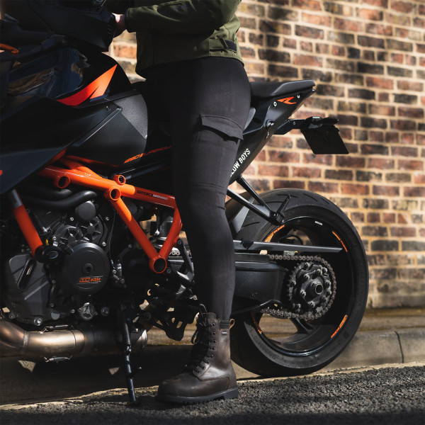 Oxford Super Moto Leggings Ladies - Black With Reward Points and Free UK  Delivery