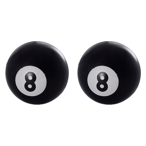 Image of Oxford Valve Caps - 8 Ball