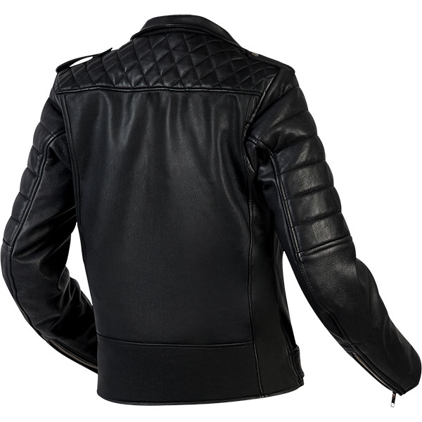 Ozone Classic Ramones Modern Ladies Leather Jacket - Black - FREE UK ...