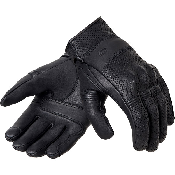 Ozone Stick Custom II Leather Gloves - Black - FREE UK DELIVERY