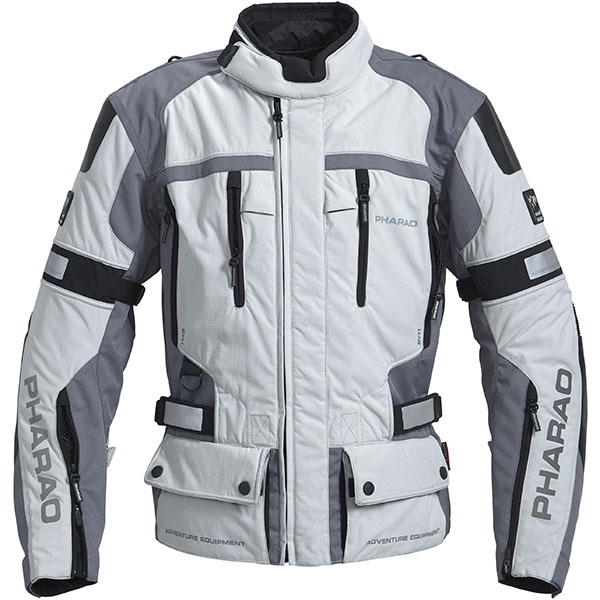 Image of Pharao Rally 4 Textile Jacket - Grey