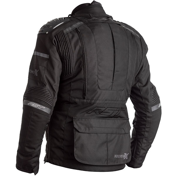 RST Pro Series Adventure-X CE Textile Jacket - Black / Black - FREE UK ...