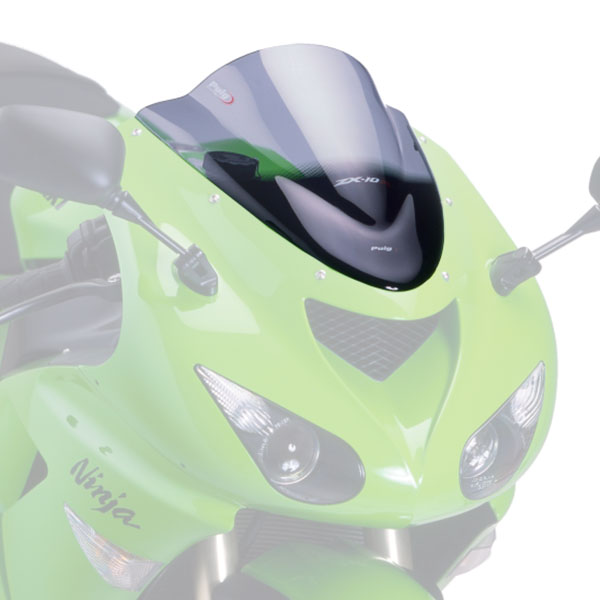 Image of Puig Racing Windscreen - Kawasaki ZX-6R/10R Ninja