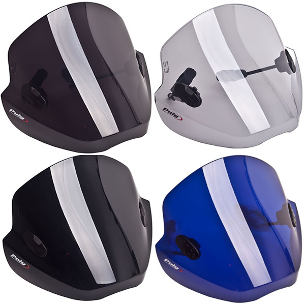 Image of Puig Stream Windscreen - Suzuki GW250 Inazuma