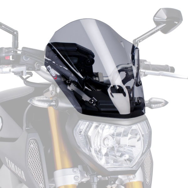 Image of Puig Naked New Generation Touring Windscreen - Yamaha MT-09