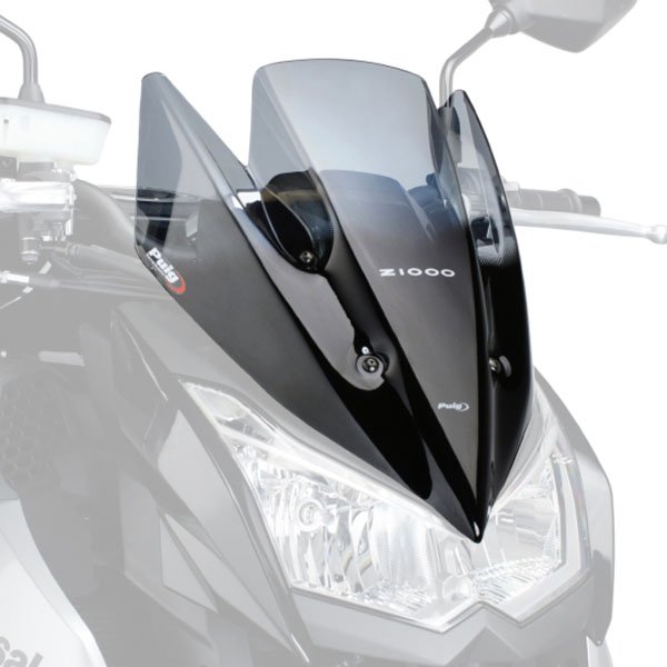 Image of Puig Naked New Generation Windscreen - Kawasaki Z1000