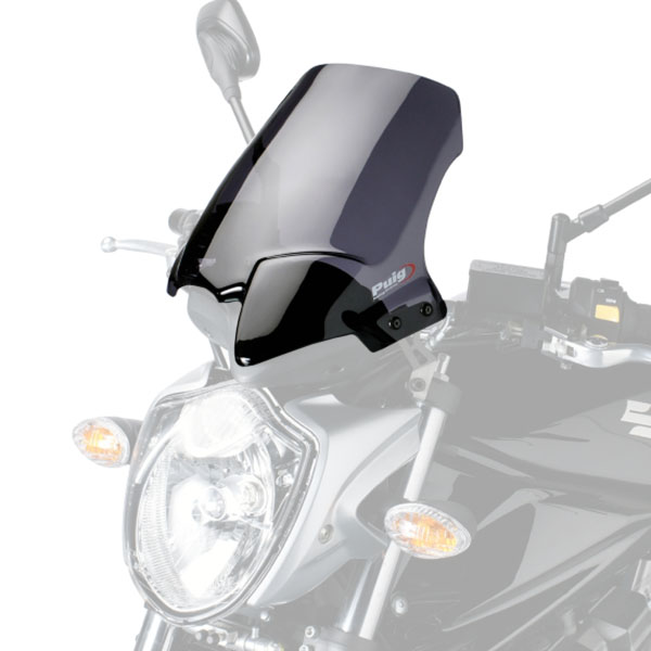 Image of Puig Naked New Generation Windscreen - Suzuki GSF650 Bandit