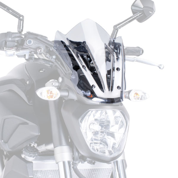 Image of Puig Naked New Generation Windscreen - Yamaha MT-07