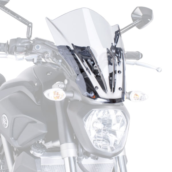 Image of Puig Naked New Generation Touring Windscreen - Yamaha MT-07