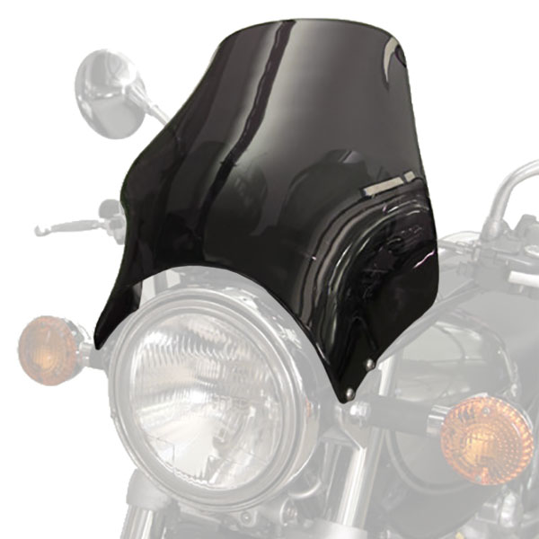 Ybr 125 deals windshield