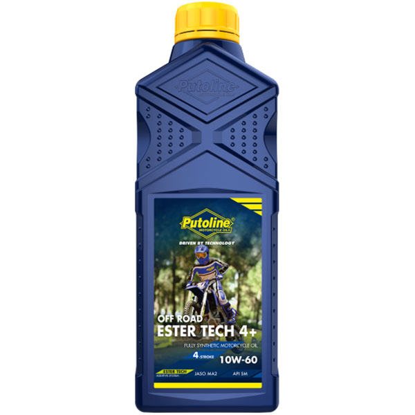 Image of Putoline Ester Tech 4+ 10W/60 Off-Road Oil - 1 Litre