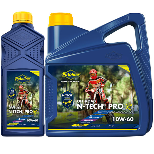 Image of Putoline N-Tech Pro R+ Off-Road Oil - 10W/60