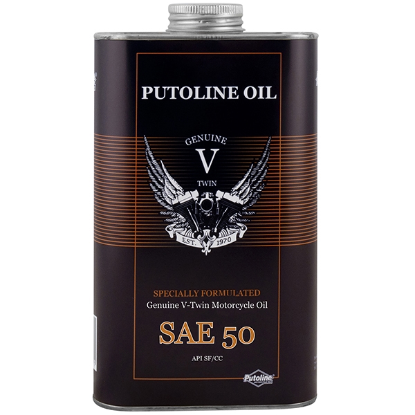 Image of Putoline Genuine V-Twin SAE 50 - 1 Litre