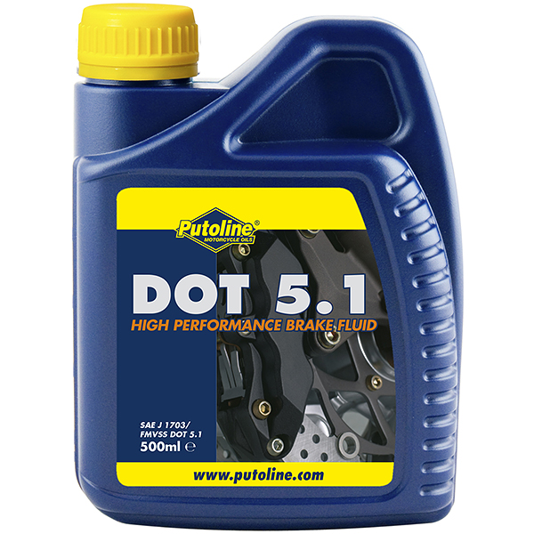 Putoline DOT 5.1 Brake Fluid 500ml Reviews at ReviewBikeKit