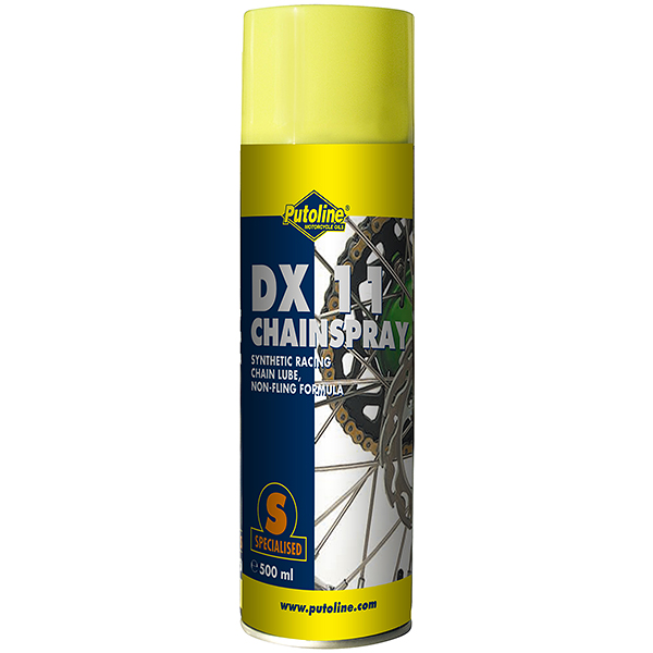 Putoline DX11 Chain Spray Reviews at ReviewBikeKit