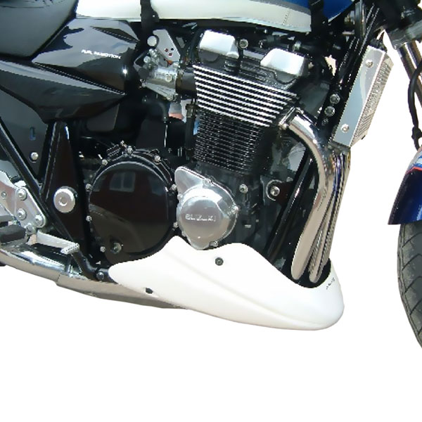 Image of Pyramid Belly Pan Gloss White - Suzuki GSX1400