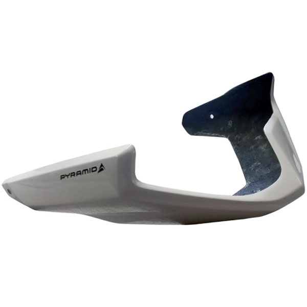 Image of Pyramid Belly Pan Gloss White - Honda CB650 F