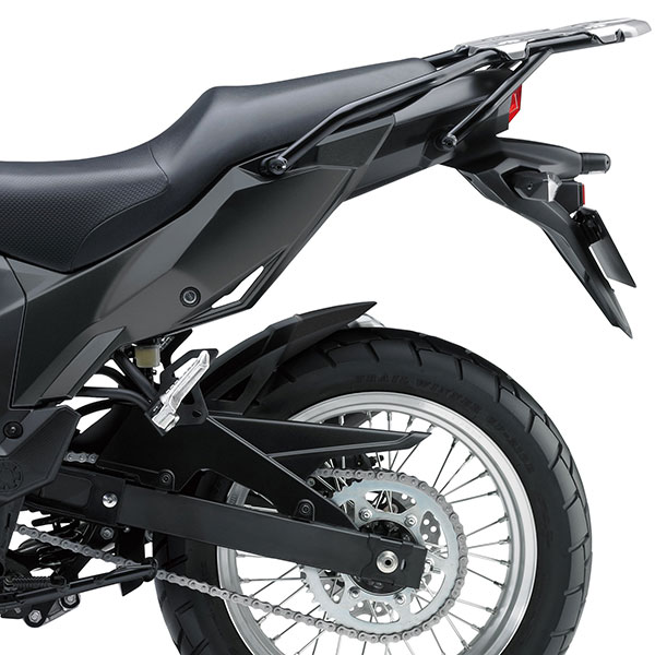 Image of Pyramid Hugger Extension Black - Kawasaki Versys-X 300