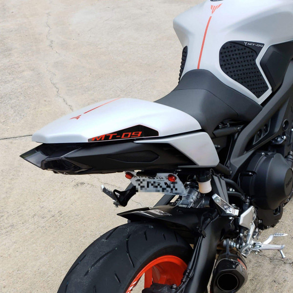 Pyramid Solo Seat Cowl Matt Grey / Ice Fluo Yamaha MT09 (1920