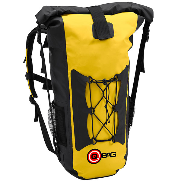 Image of QBag Backpack 6 - Black / Yellow