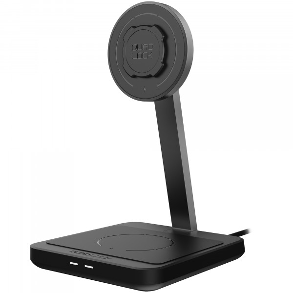 Quad Lock MAG Dual Desktop Wireless Charger - FREE UK DELIVERY