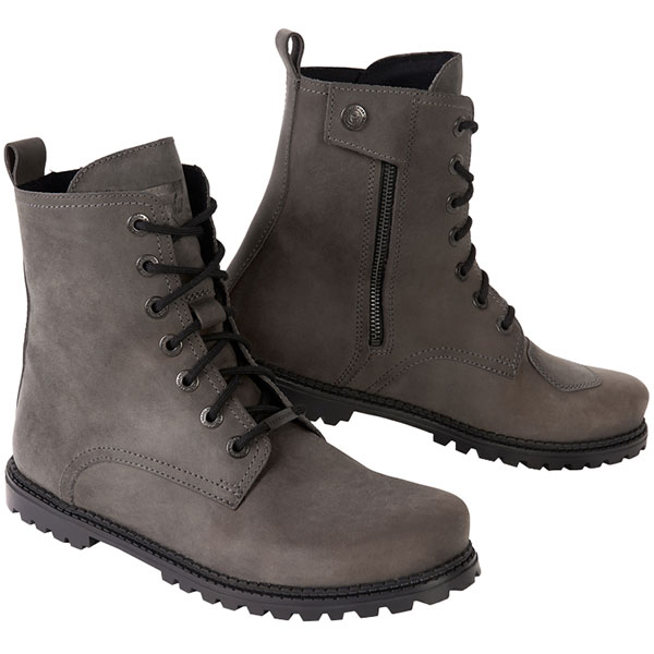 Rebelhorn Nomad Leather Boots Dark Grey FREE UK DELIVERY