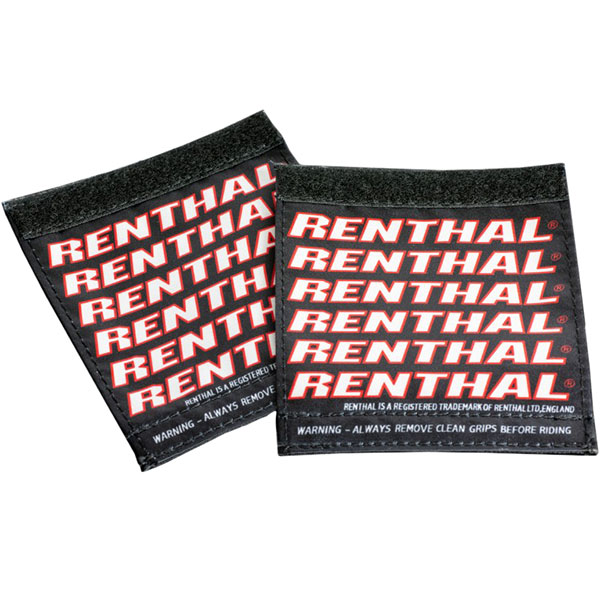 Image of Renthal Clean Grips - Red / Black