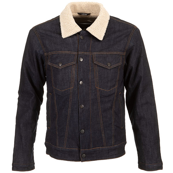 Image of Resurgence Denim Sherpa CE Jacket - Blue