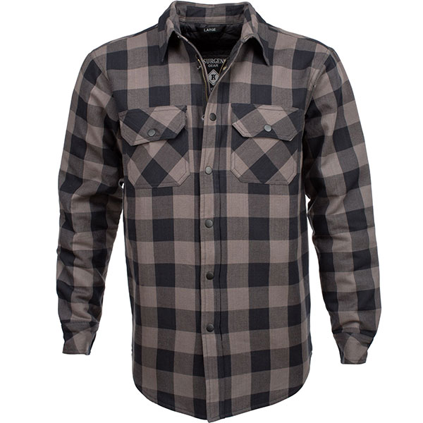 Image of Resurgence Pekev Riding Shirt - Grey Check