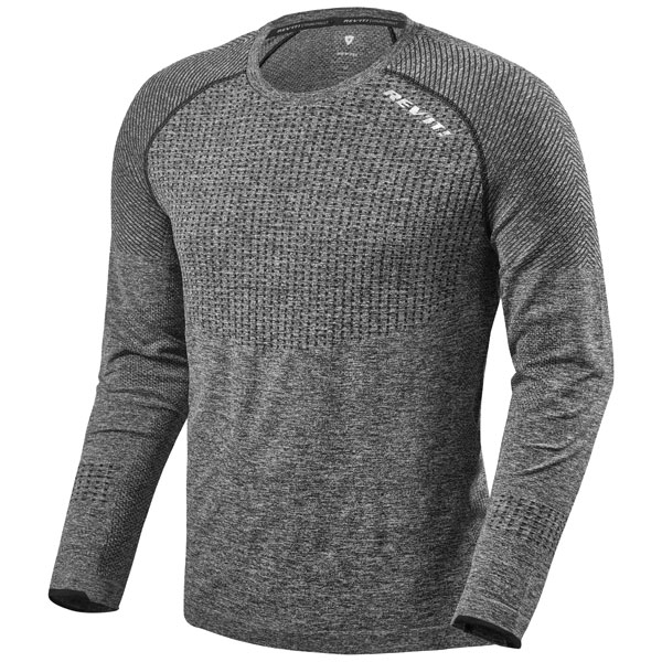 Image of Rev'it Airborne LS Base Layer Shirt - Dark Grey